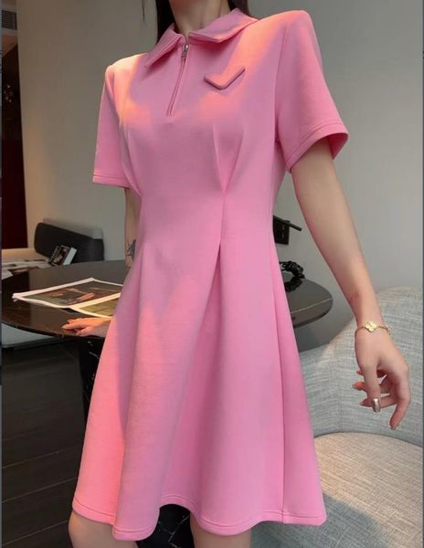 

new design women's summer 100% cotton short sleeve lapel polo dress casual ladies fitted casual dress shirt, Black;gray