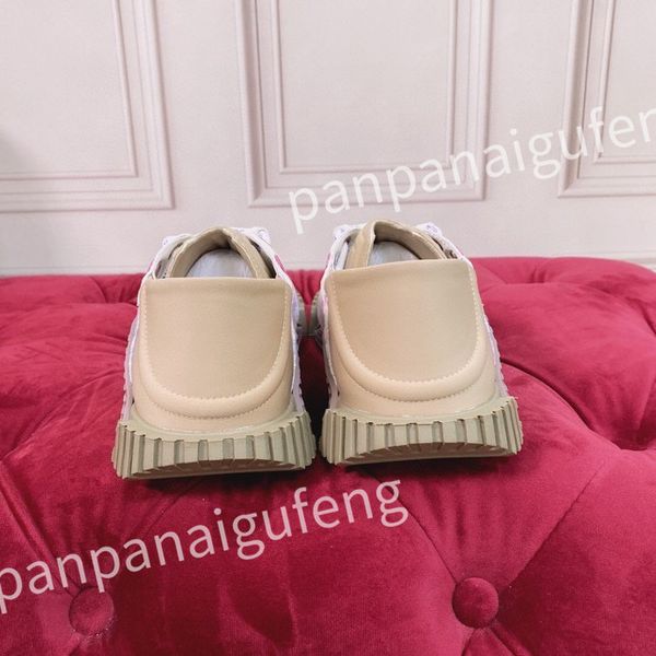 

designer casual shoes mens shoe fashion sneakers lady white leather shoe lace-up sneaker platform shoess, Black