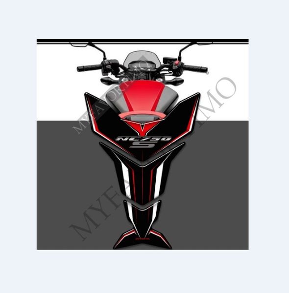 

motorcycle windshield windscreen tank pad stickers decals helmet protector fairing emblem logo badge for honda nc750 s nc750s