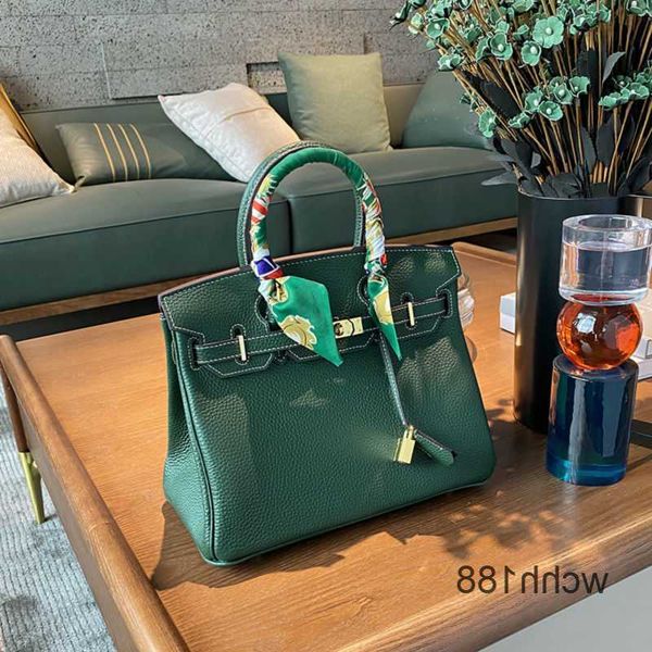 

totes high-end pattern women's birkins layer bag lychee cowhide large leather designer handbag bags spring 2023 u69u