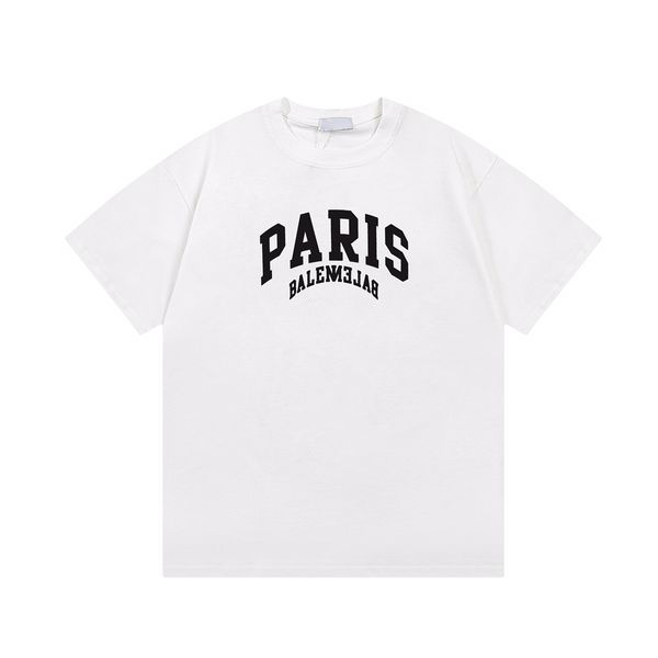 

23ss new woman men's t-shirts high end bb limited classic paris letter printed short sleeve vacation summer fashion breathable casual s, White;black