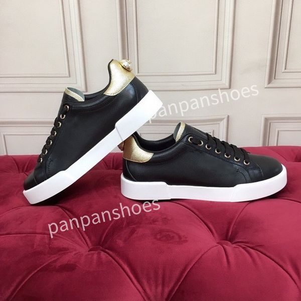 

brand casual shoes womens men designer travel leather lace-up sneaker fashion lady flat running trainers letters woman shoes platform mens g, Black