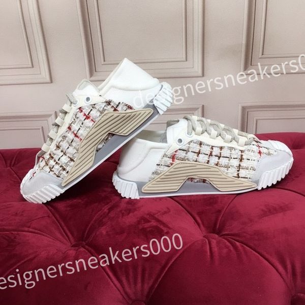 

2023 new luxurys designer womens mens casual shoes fashion genuine leather trainers women's travel shoes sneakers platform lace up men, Black