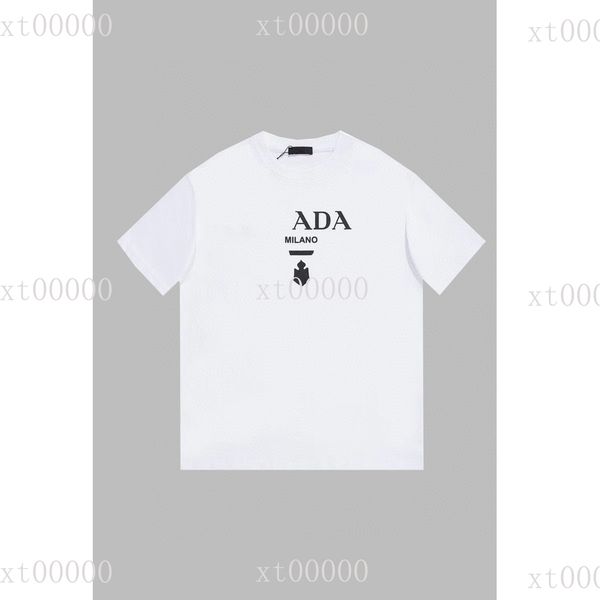 

23ss designer letter printed t shirts tee sweatshirt fashion high street short sleeves summer casual t-shirt breathable men women crew neck, Black;brown