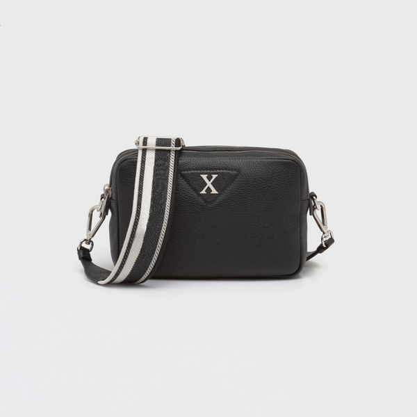 

single shoulder bag made of genuine leather material, nylon shoulder strap, detachable zipper, and women's crossbody bag with compartme
