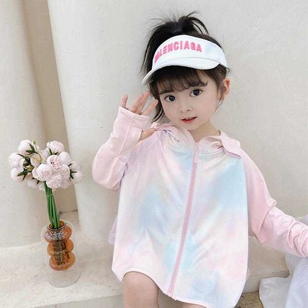 

childrens sun protection clothing jacket uv for girls protective summer, Blue;gray