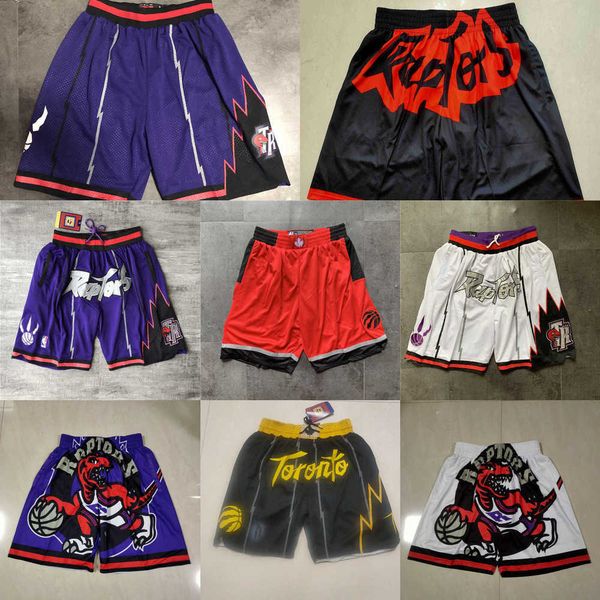 

toronto''raptors''men throwback basketball shorts pocket, Black