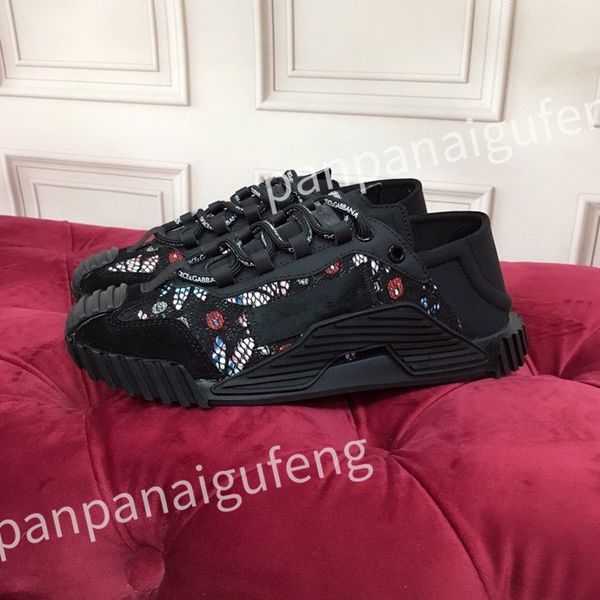 

new luxury designer sneaker womens casual shoes sneakers low-canvas shoes fashion platform solid heighten shoess, Black