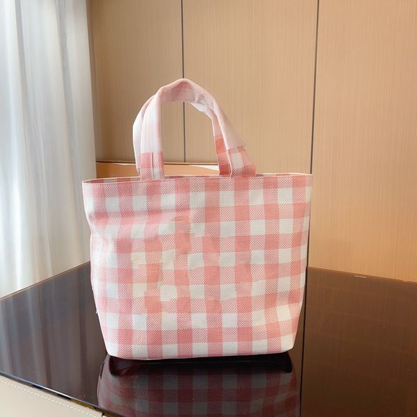 

fashion designers beach bag luxury tote bags womens knitting shopping bags with letters canvas handbag summer shoulder bags
