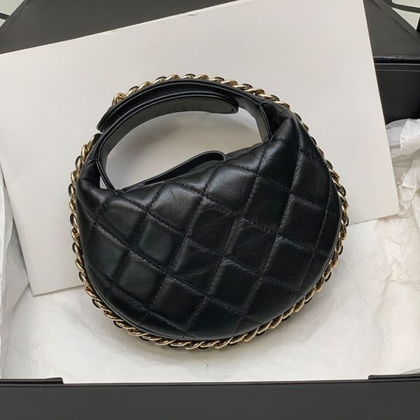 

designer pouch lambskin hand bag 10a mirror quality mini hobo bag with box c034