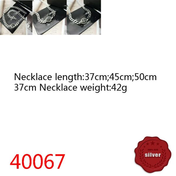 

40067 european and american youth hip hop jewelry necklace s925 sterling silver personalized classic cross short chain punk hip hop style