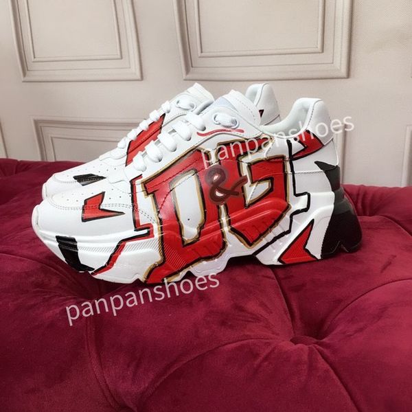 

fashion casual shoes mens designer leather lace-up sneaker fashion lady flat running trainers letters shoes platform men women gym sneakers2, Black