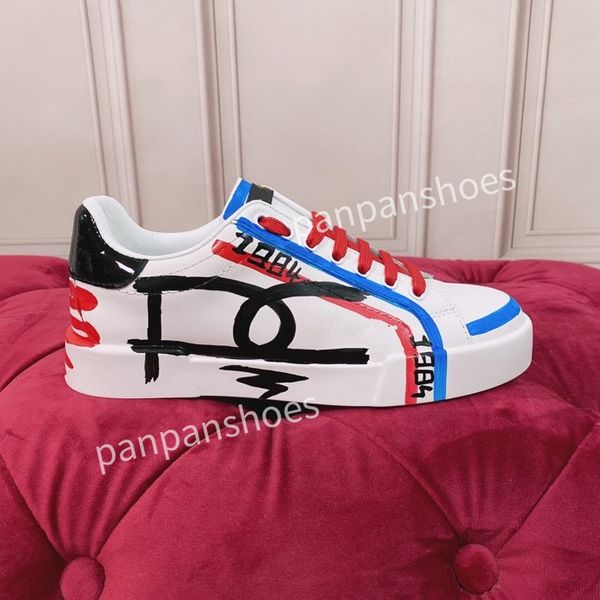 

fashion casual shoes women designer leather lace-up sneaker fashion lady flat running trainers letters woman shoes platform men gym sneakers, Black