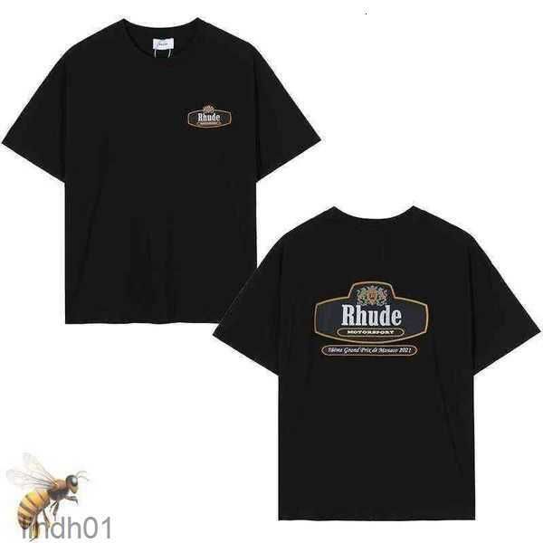 

t men's t-shirts rhude embroidery letter shirt tshirts set64cp kq0r, White;black