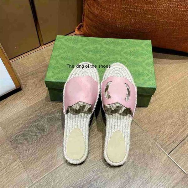 

fashion slippers 2023 20232023ity luxury design summer men's and women's flats thick soled leather rubber lettering casual cartoon, Black