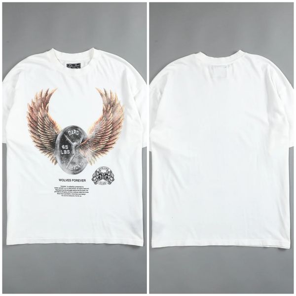 

mens tshirts darc sport premium fly higher print t shirt cotton tshirts summer skateboard short sleeve tees oversize ql, White;black