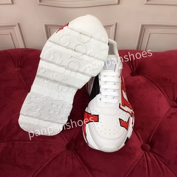 

2023fashion casual shoes women designer leather lace-up sneaker fashion lady flat running trainers letters shoes platform mens women gym sne, Black