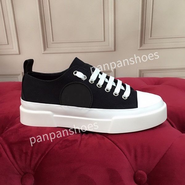 

fashion brand casual shoes womens designer leather lace-up sneaker fashion lady flat running trainers letters womans shoes platform mens gym, Black