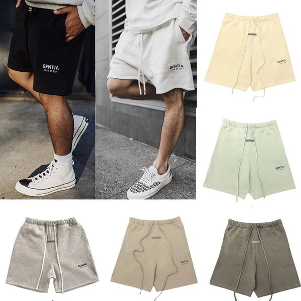 

mens shorts ess designer basketball shorts essentail short pants comfortable shorts womens short clothing 100% pure cotton, White;black