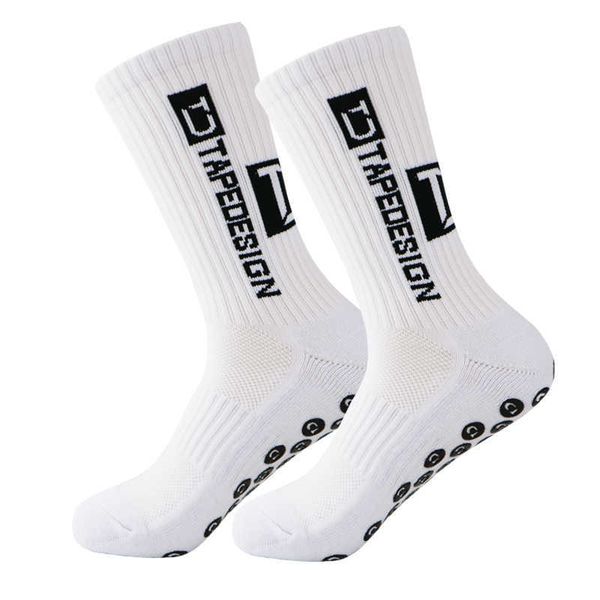 

sports socks 2021 new anti slip football socks mid calf non slip soccer cycling sports socks mens 3945 j230517, Black