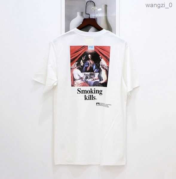 

women's t-shirt #fr2 no smoking shir fxxking rabbis funny prin men women casual shirs jesus church kills 4 ln6q, White