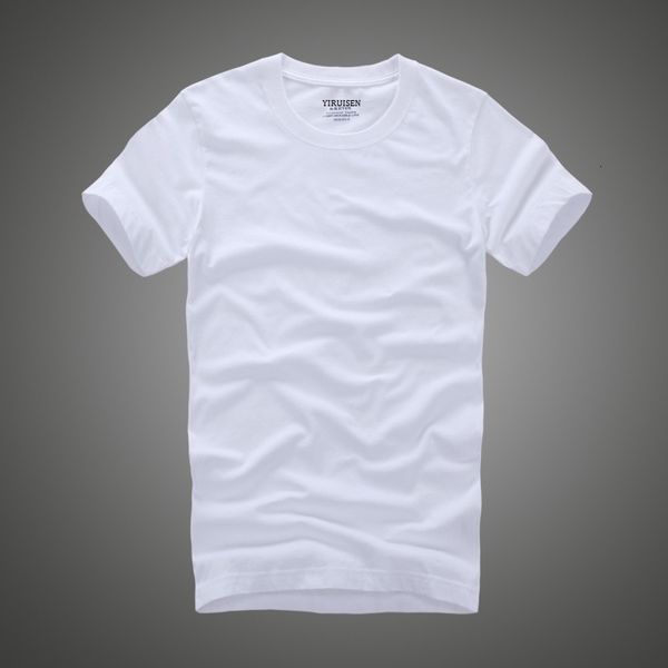 

mens tshirts men tshirt 100% cotton solid color oneck short sleeve t shirt male 230503, White;black
