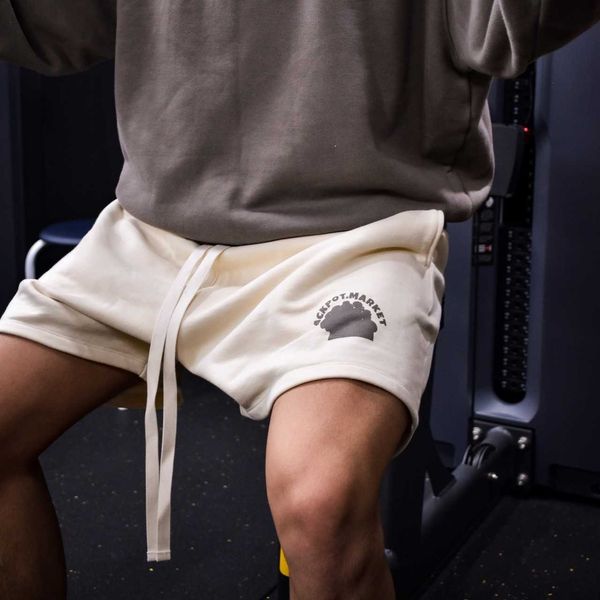 

men's shorts 2022 summer new mens shorts cotton jogging sport men fitness male fashion hip hop running shorts men clothing short j23050, White;black