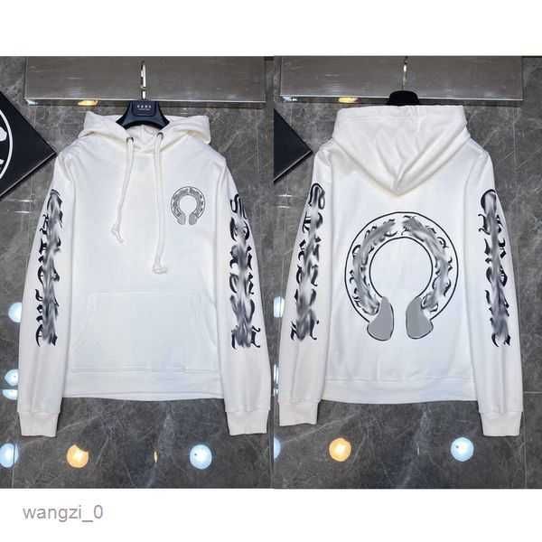 

men's jackets luxury classic heart sweatshirts fashion designer chromes hoodies ch sanskrit sweater zipper hooded cross women dbev, Black;brown