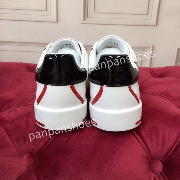 

fashion casual shoes men designer leather lace-up sneaker fashion lady flat running trainers letters woman shoes platform mens gym sneakers2, Black