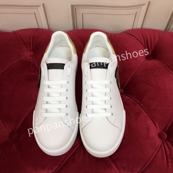 

2023fashion casual shoes womens designer leather lace-up sneaker fashion lady flat running trainers letters woman shoes platform mens gym sn, Black