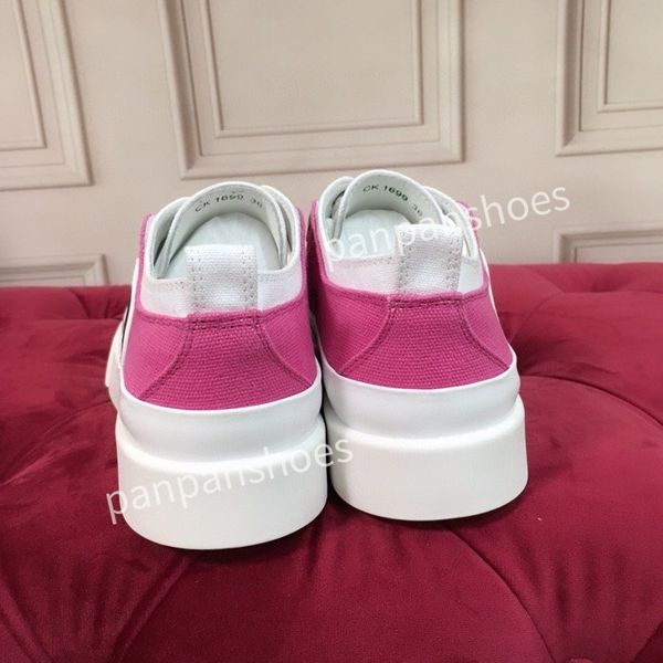 

fashion brand casual shoes womens designer leather lace-up sneaker fashion lady flat running trainers letters womans shoes platform mens gym, Black