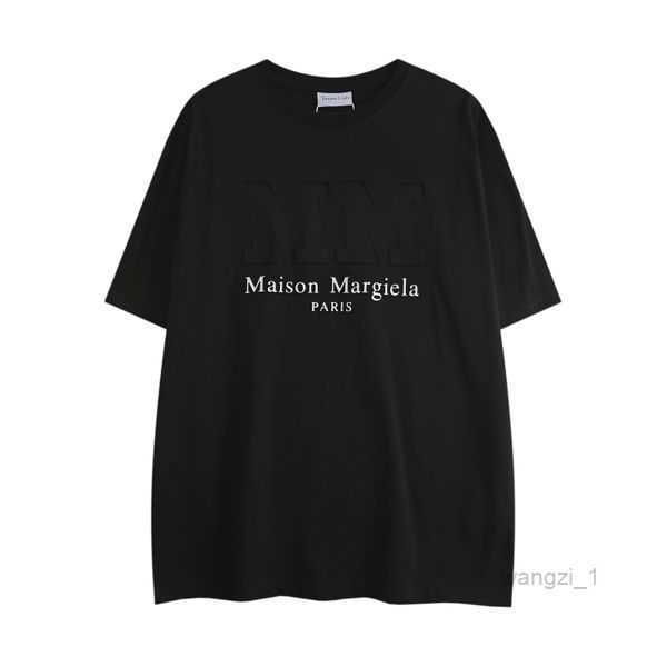 

maison summer fashion margiela womens designers long cotton tshirts clothing short clothes jko1, White;black