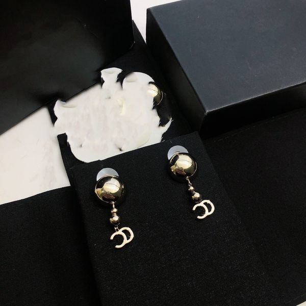 

2023 ccity stud various new women ear studsc earring fashion designer letters earing accessories for party earrings 11, Golden;silver