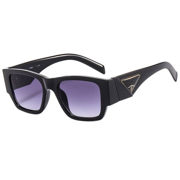 

fashion designer sunglasses beach sunglasses square contrast color men's and women's glasses 6 colors, White;black
