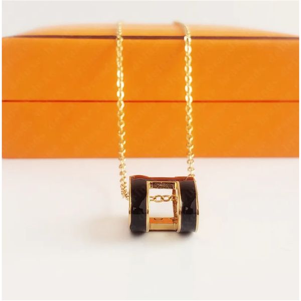 

2023designer classic luxury h pendant necklaces women 18k gold letter necklace luxury design jewelry colorfast hypoallergenic, Silver