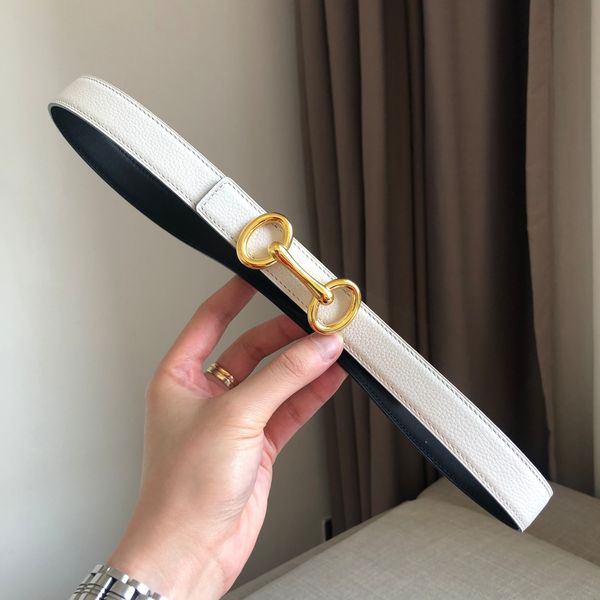 

designer belts for womens designer wedding belts 2.4cm width gold silver buckle 95-115 size genuine leather geometric buckle fashion white b, Black;brown
