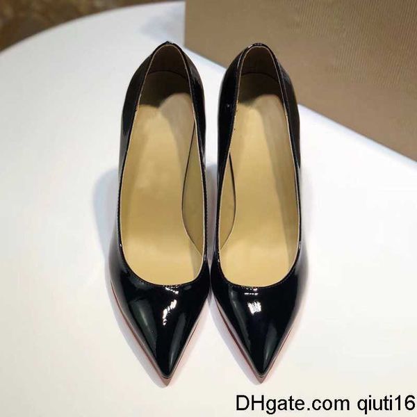 

dress shoes luxury high heel women leather dress shoes designer black stiletto heel shoes women wedding party dress shoes with box receipt
