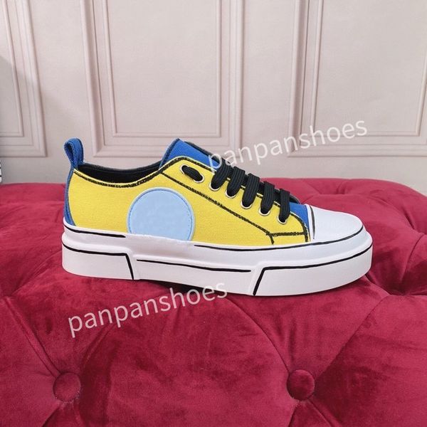 

fashion brand casual shoes men designer leather lace-up sneaker fashion lady flat running trainers letters womans shoes platform men gym sne, Black