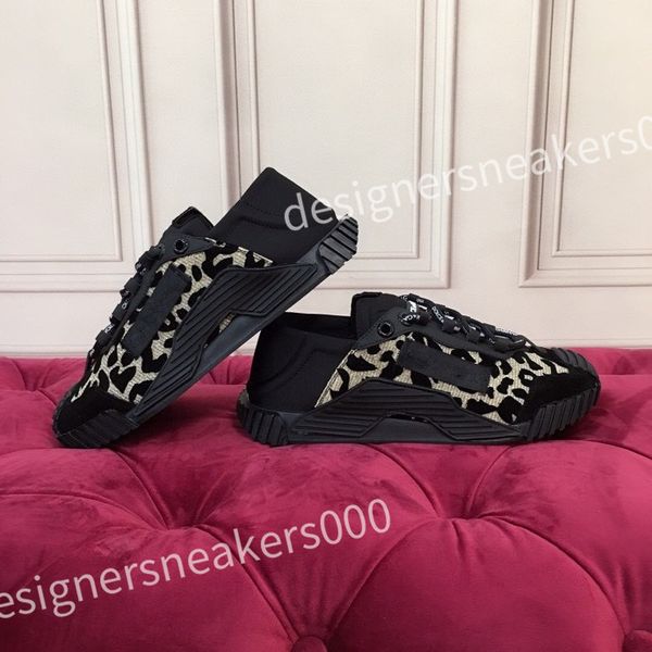 

new designer women men casual shoes fashion genuine leather trainers women's travel shoes sneakers platform lace up mens, Black