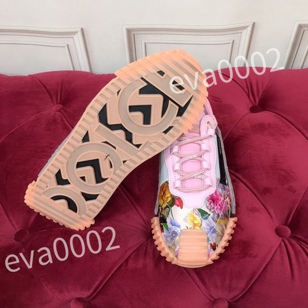 

2023 luxury casual shoes women designer shoes travel leather lace-up sneaker fashion lady flat running trainers letters woman shoe platform, Black