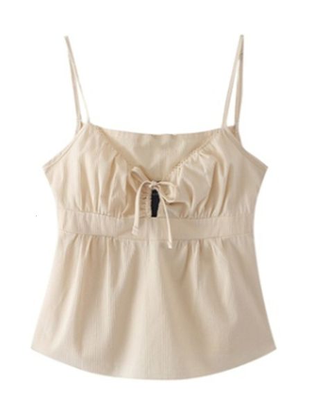 

camisoles tanks casual women beige backless slim camisole summer fashion ladies spice female knitted sleeveless solid color 230503, Black;white