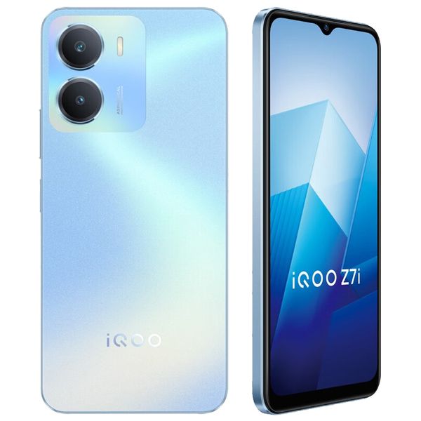 

Original Vivo IQOO Z7i 5G Mobile Phone Smart 6GB RAM 128GB ROM Octa Core MTK Dimensity 6020 Android 6.51" Full Screen 13.0MP AR 5000mAh Fingerprint ID Face Wake