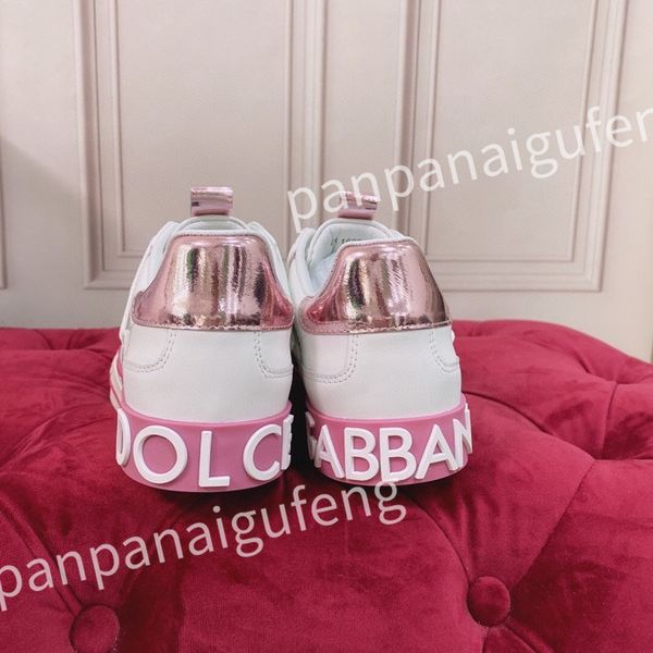 

luxurys designer casual shoes men shoe fashion sneakers lady white leather shoe lace-up sneaker platform shoess, Black