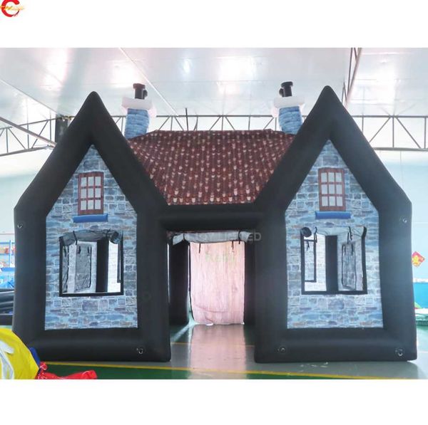 

10x5m outdoor activities inflatable irish pub full printing inflatable bar tent for party lawn events