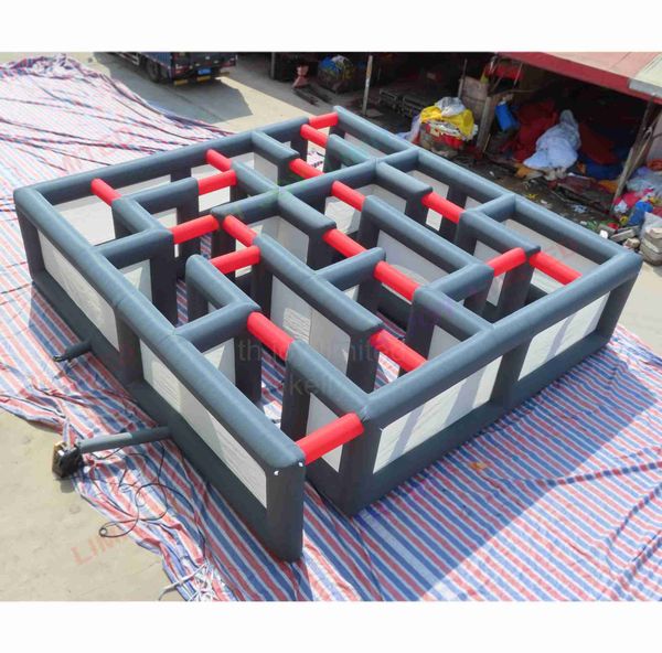 

7x7m-23x23ft outdoor activities giant inflatable maze arena maze tag sport game for sale