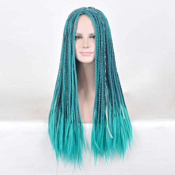 

cosplay wigs wig cosplay's descent 2 a wig hair costume fashion synthesis second for women global voices j230427, Black
