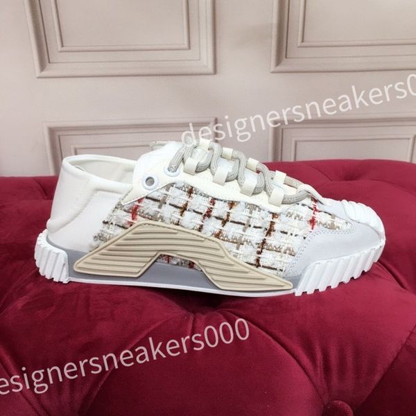 

2023 new luxurys designer womens mens casual shoes fashion genuine leather trainers women's travel shoes sneakers platform lace up men, Black