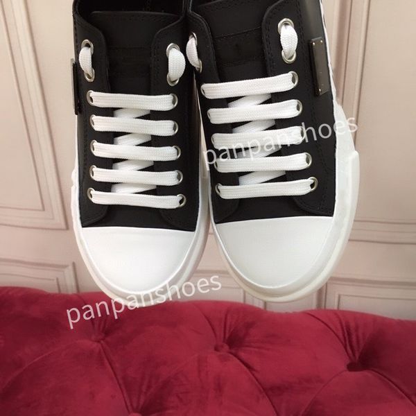 

fashion casual shoes women designer leather lace-up sneaker fashion lady flat running trainers letters womans shoes platform womens gym snea, Black