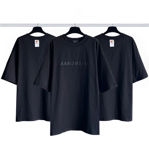 

men's plus tees & polos round neck embroidered and printed polar style summer wear with street pure cotton 2qe22, Black;brown