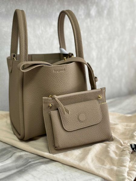 

songmont song medium small vegetable basket series female designer's cowhide large capacity commuting portable bucket